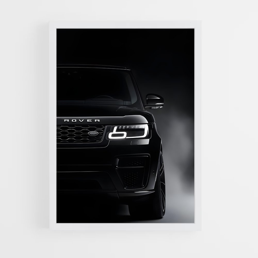Poster Smoke and Power – affiche Land Rover (vue 3)